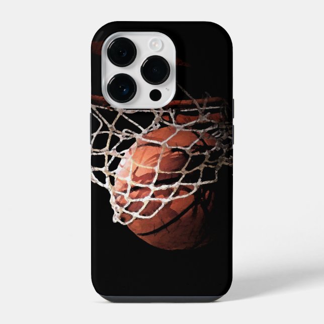 Basketball iPhone Hülle (Rückseite)