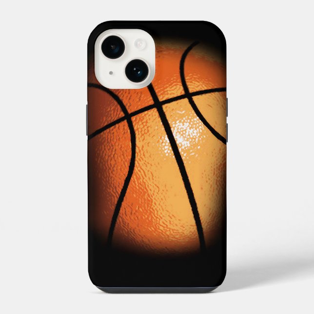 Basketball iPhone Hülle (Rückseite)