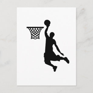 Basketball is great sports postkarte