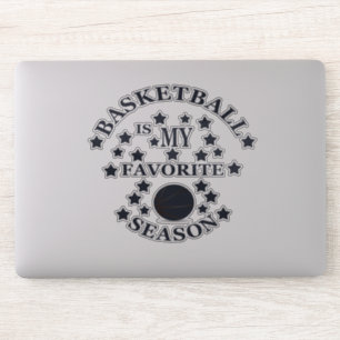 Basketball is my favorite season aufkleber