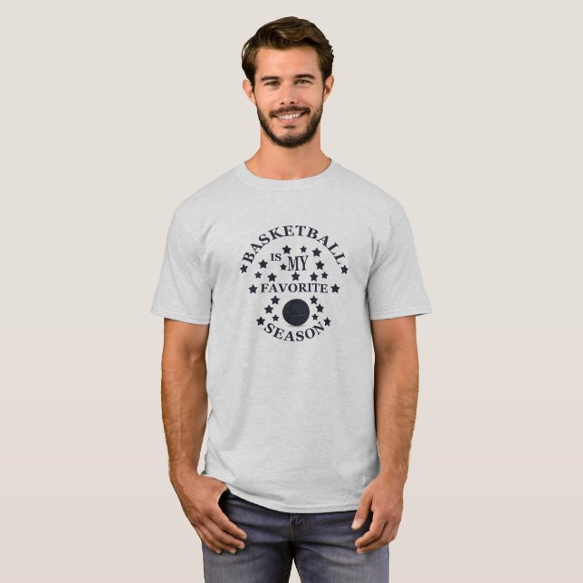 Basketball is my favorite season T-Shirt (Vorne ganz)