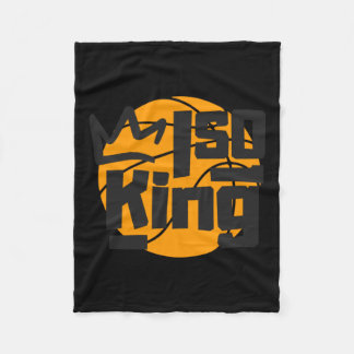 Basketball Isolation King One Man Show Fleecedecke