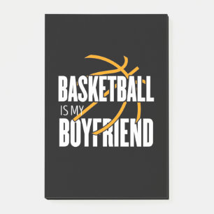 Basketball ist mein Freund Post-it Klebezettel