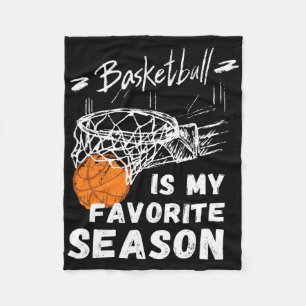 Basketball ist mein Lieblingsjahresgeschenk Fleecedecke
