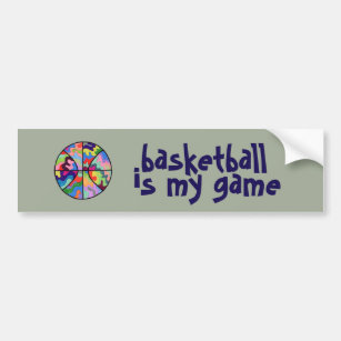 Basketball ist mein Spiel-Autoaufkleber Autoaufkleber