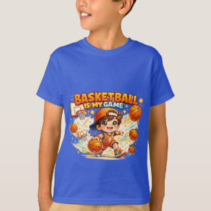 Basketball ist mein Spiel Cute Kawaii Sportdesig T-Shirt