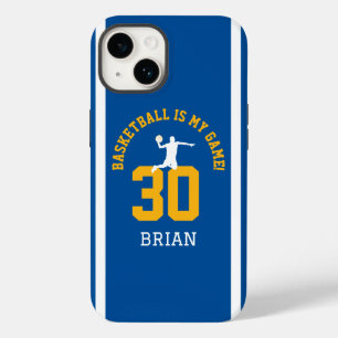 Basketball ist mein Spiel   Sports Jersey Team Num Case-Mate iPhone 14 Hülle