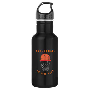 Basketball ist mein Sport Edelstahlflasche