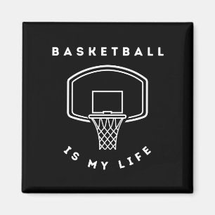 Basketball ist mein Sport Magnet