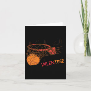 Basketball ist mein Valentinstag für Basketball-Li Karte