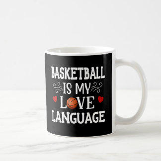 Basketball ist meine Liebe Basketballfächer Kaffeetasse
