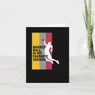 Basketball ist meine Lieblingssaison 10 Karte