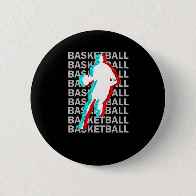 Basketball ist meine Lieblingssaison 3 Button (Vorderseite)
