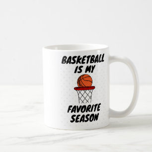 Basketball ist meine Lieblingssaison 8 Kaffeetasse