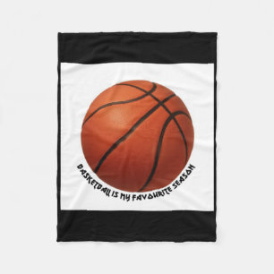 Basketball ist meine Lieblingssaison aktiv Fleecedecke