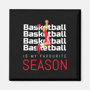 Basketball ist meine Lieblingssaison im Kofferraum Magnet