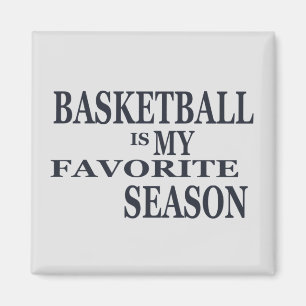 Basketball ist meine Lieblingssaison Magnet