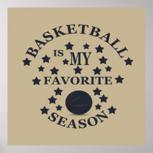 Basketball ist meine Lieblingssaison Poster