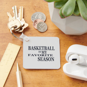 Basketball ist meine Lieblingssaison Schlüsselanhänger