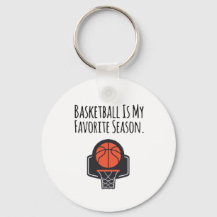 Basketball ist meine Lieblingssaison Schlüsselanhänger