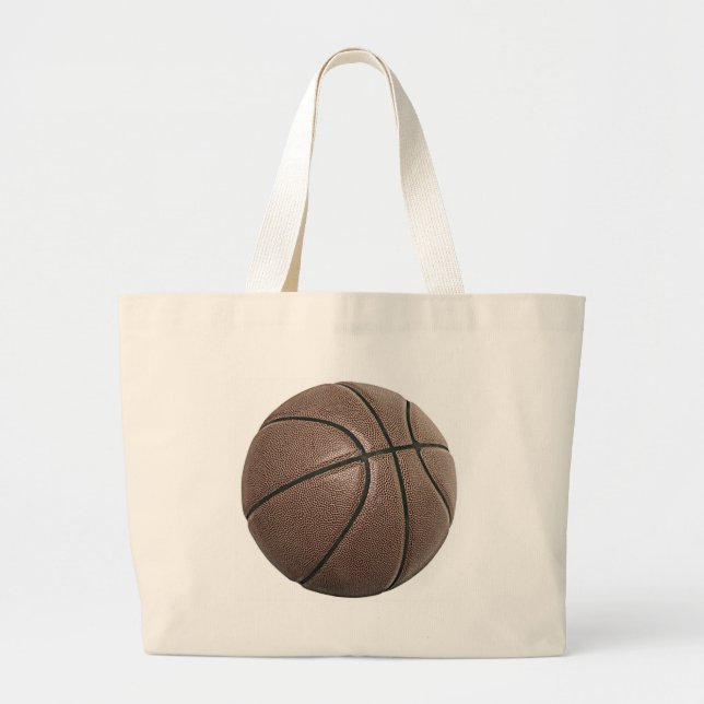 Basketball Jumbo Stoffbeutel (Vorne)