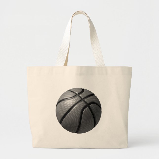 Basketball Jumbo Stoffbeutel (Vorne)