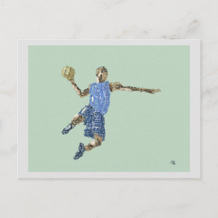 #Basketball #Jump Postkarte