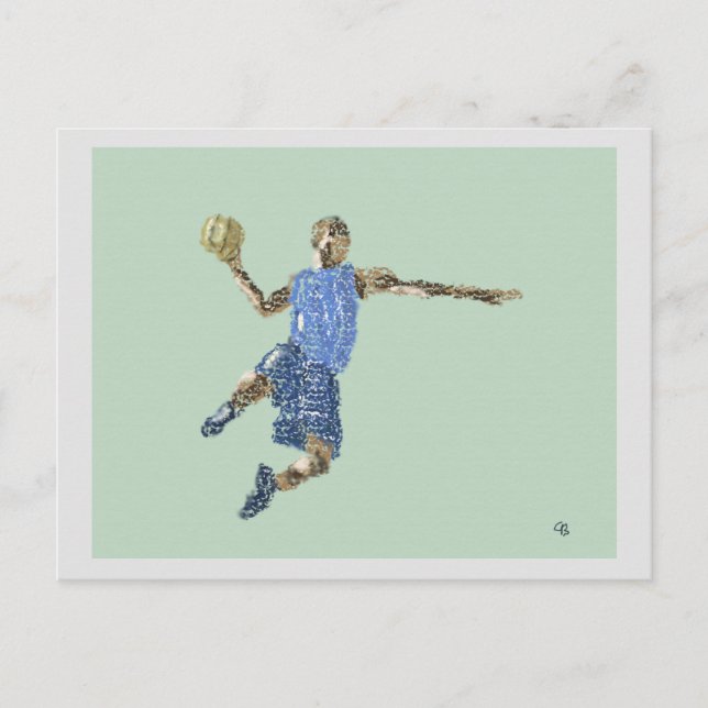 #Basketball #Jump Postkarte (Vorderseite)