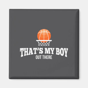 Basketball-Junge für Mama Papa Oma Opa Magnet
