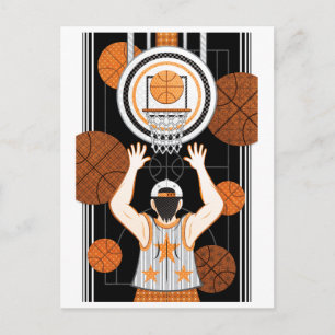 Basketball-Junge (Remake) Postkarte