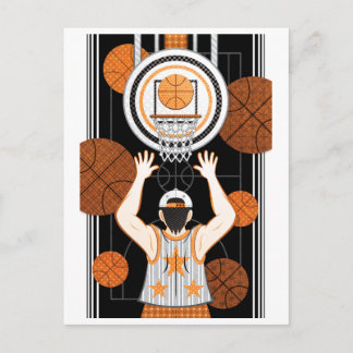 Basketball-Junge (Remake) Postkarte
