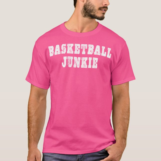 Basketball Junkie T-Shirt (Vorderseite)