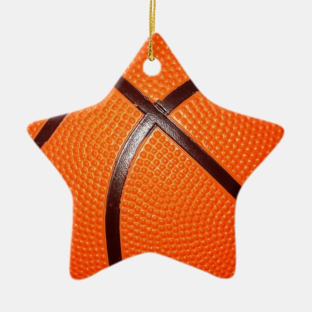 Basketball Keramikornament (Vorne)