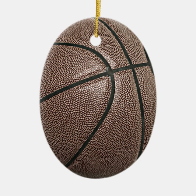 Basketball Keramikornament (Vorne)