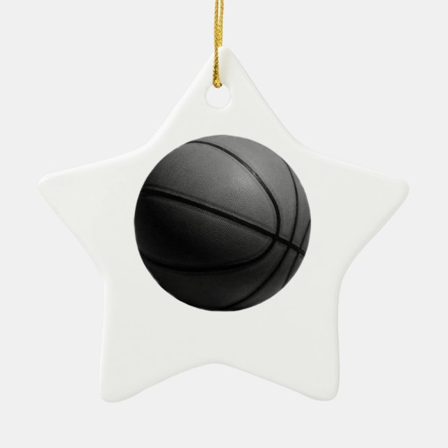 Basketball Keramikornament (Vorne)