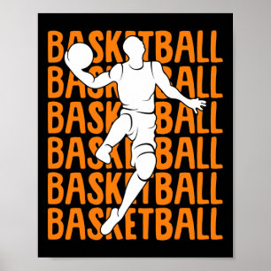 Basketball Kinder Jungen Männer 1 Poster