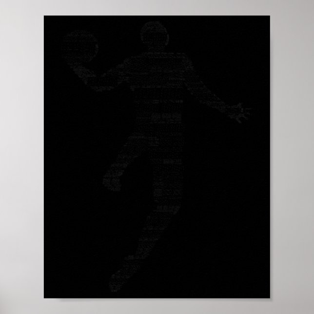 Basketball Kinder Jungen Männer 3 Poster (Vorne)