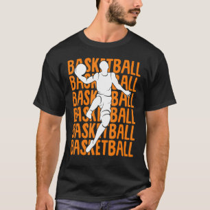 Basketball Kinder Jungen Männer T-Shirt