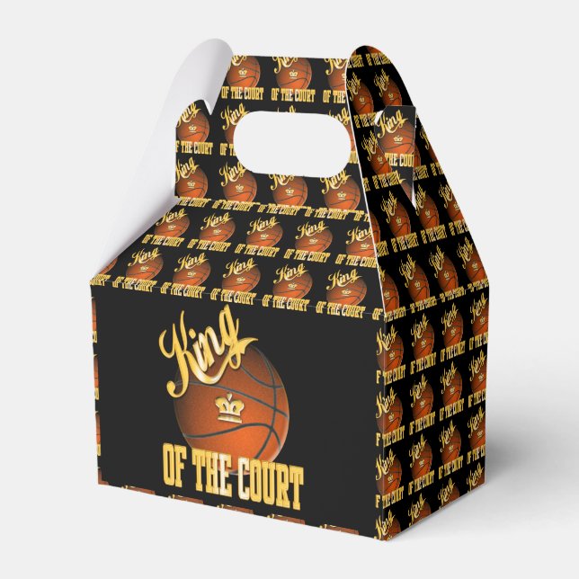 Basketball King of the Court Geschenkschachtel (Vorderseite)