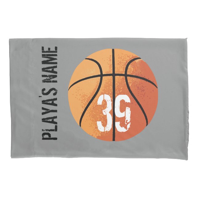 Basketball Kissenbezug (Vorderseite)