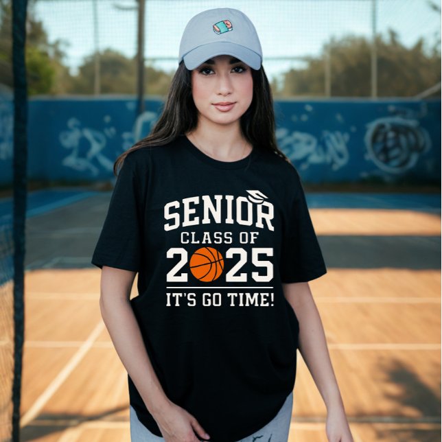 Basketball-Klasse 2025 Abschluss Senior 2025 T-Shirt (Von Creator hochgeladen)