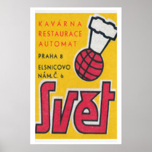 Basketball-Kochmütze - Matchbox-Druck - Ästhetik Poster