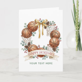 Basketball Kranzschleife Weihnachten