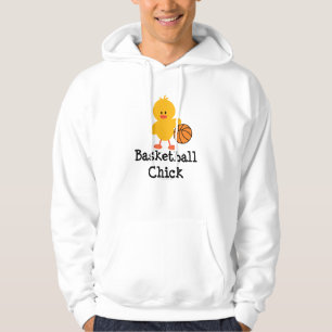 Basketball-Küken-mit Kapuze Sweatshirt