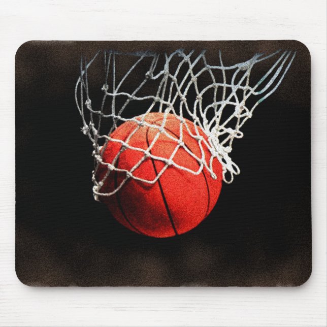 Basketball-Kunst Mousepad (Vorne)
