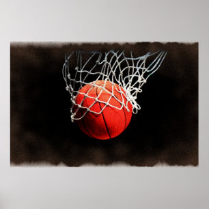 Basketball-Kunstposter Poster