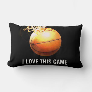 Basketball-Kunstwerk Lendenkissen