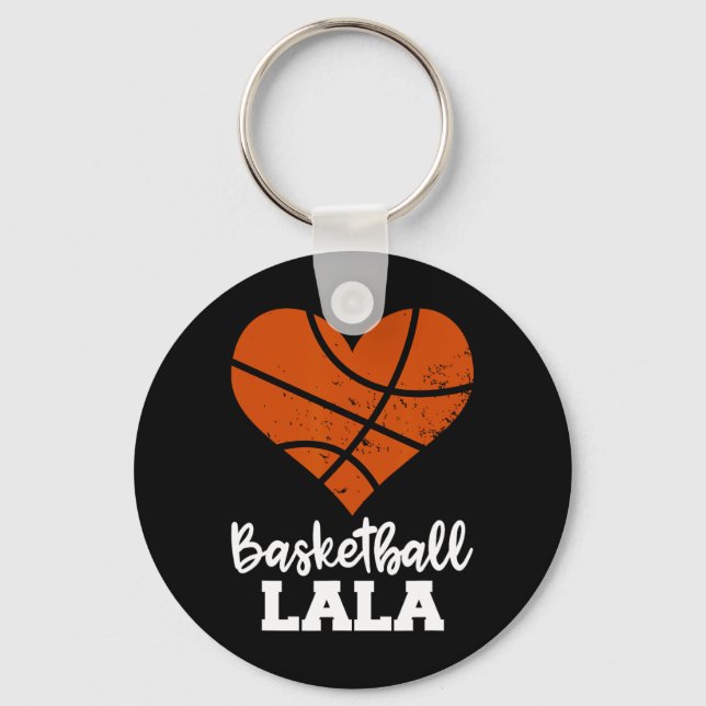 Basketball Lala Frische Pasta machen Schlüsselanhänger (Vorderseite)