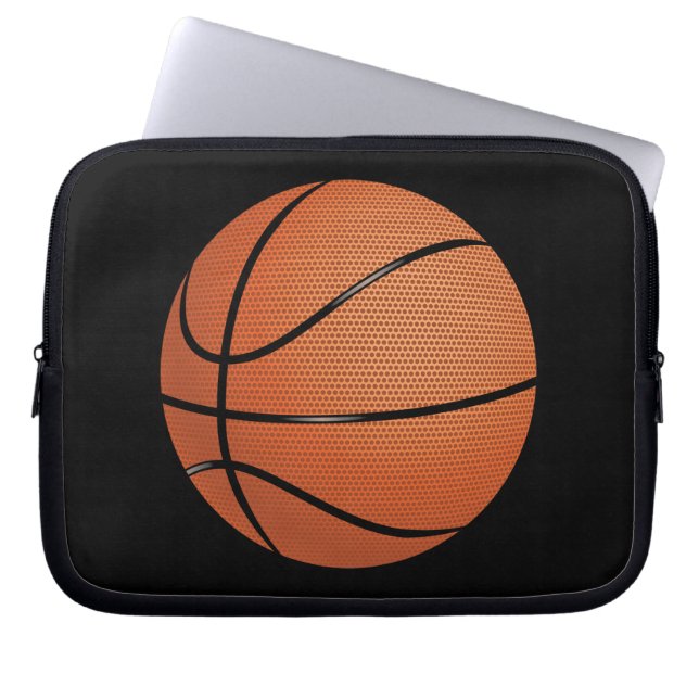 Basketball Laptopschutzhülle (Vorderseite)