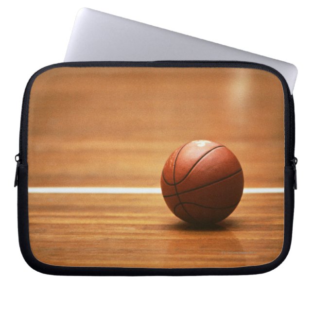 Basketball Laptopschutzhülle (Vorderseite)